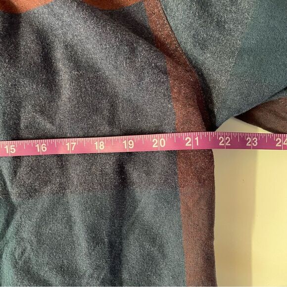 Vans Men’s Quilted Blue & Burgundy Shirt Jacket Size L EUC - Picture 6 of 12